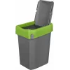 Контейнер для мусора, мусорное ведро 25 л, Econova Smart Bin зеленый