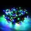 Yangi yil archasi va ichki bezatish uchun girlyanda Vegas "Нить" 200 ta rang-barang LED, 20 metr