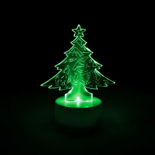 Jonli olov effektli LED sham Vegas "Ёлочка" 6х8 см