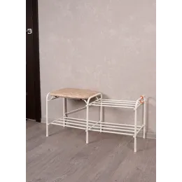 Подставка для обуви ЗМИ Альфа 32C белый