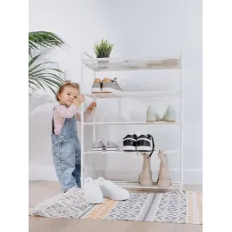 Подставка для обуви ЗМИ Альфа 35 белый