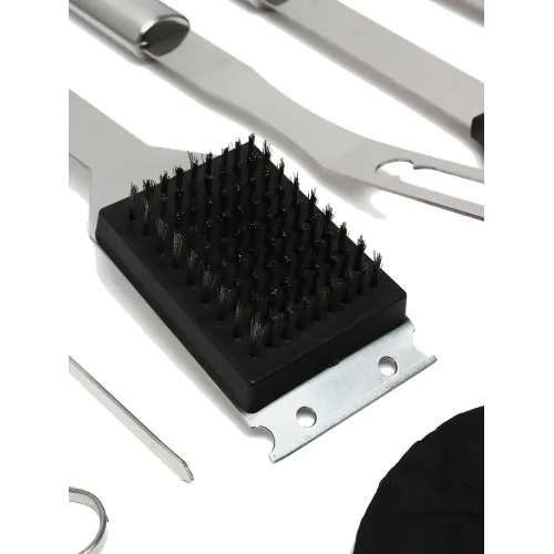Zanglamaydigan po'latdan yasalgan korpusda barbekyu uchun Grills LTTB9/1 asboblar to'plami