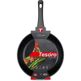 Сковорода антипригарная Tesoro Florence TF1126 черный