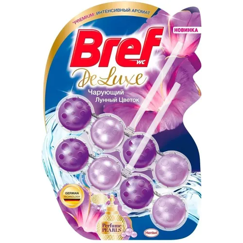 Hojatxona uchun blok Bref  DeLuxe Charuyushiy lunniy cvetok, 2х50 g