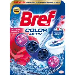 Hojatxona uchun blok Bref Color Activ Cvetochnaya svejest, 50 g