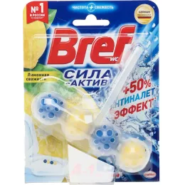 Hojatxona bloki Bref Sila aktiv Limonnaya svezhest, 50 g