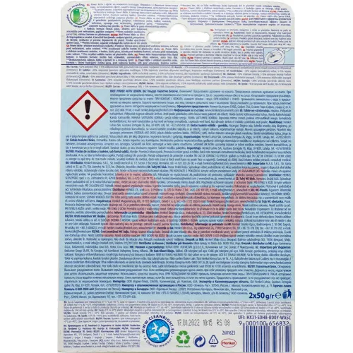 Hojatxona uchun blok Bref Sila aktiv Limonnaya svezhest, 2х50 g