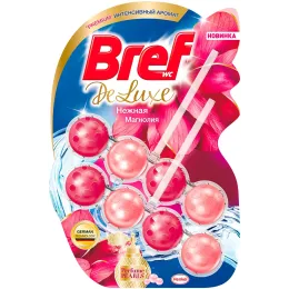Hojatxona uchun blok Bref DeLuxe Nejnaya magnoliya, 2х50 g