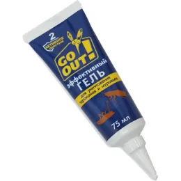 Tarakan va chumolilarga qarshi gel Go Out 75 ml