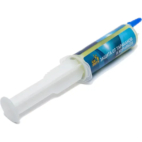 Tarakan va chumolilarga qarshi shpritsdagi geli Go Out 20 ml