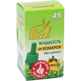 Жидкость от комаров Go Out 45 ночей, 30 мл
