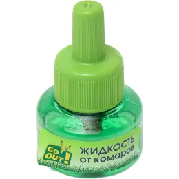 Chivinlarga qarshi to'plami Go Out 30 tun elektrofumigator va suyuqlik