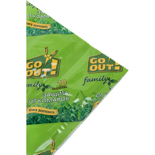Chivinga qarshi plitalar Go Out 10 dona