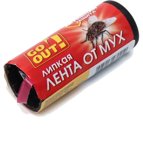 Липкая лента от мух Go Out, 4 шт.