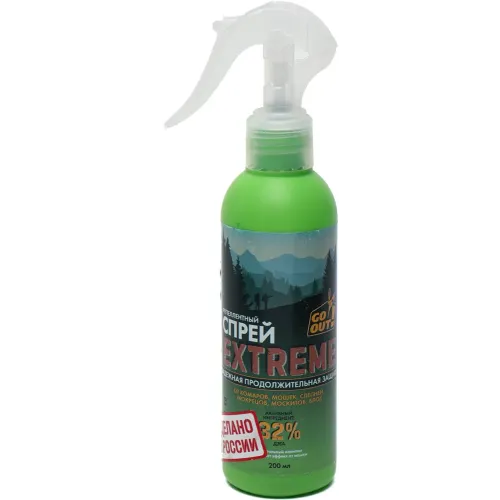 Hasharotlar spreyi Go Out Extreme, 200 ml