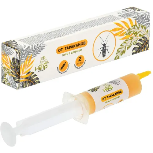 Tarakanlar qarshi gel shpritsda Help 30 ml