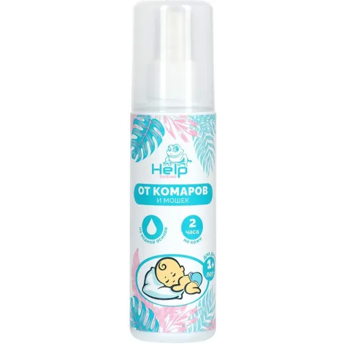 Chivin va midgelarga qarshi bolalar uchun buzadigan amallar losoni Help 125 ml