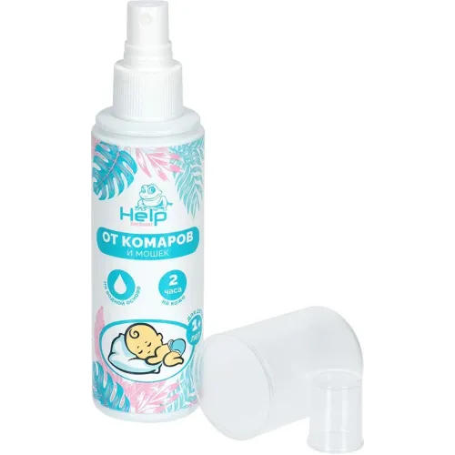Chivin va midgelarga qarshi bolalar uchun buzadigan amallar losoni Help 125 ml