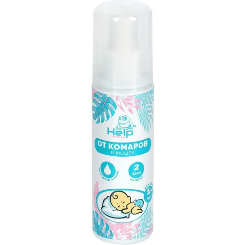 Chivin va midgelarga qarshi bolalar uchun buzadigan amallar losoni Help 125 ml