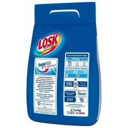 Kir yuvish kukuni Losk Color, 2,7 kg