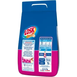 Kir yuvish kukuni Losk Orxideya i Maslo Makadamii, 5,4 kg