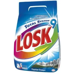 Qo'l yuvish uchun kir yuvish vositasi Losk Gornoe Ozero, 1,8 kg