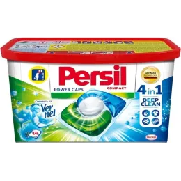 Kir yuvish kapsulalari Persil Power Caps Svejest ot Vernel  4 in 1, 14 kg