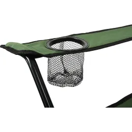 Кресло кемпинговое раскладное с подлокотниками BoyScout 61063 в чехле