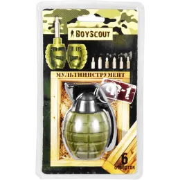 Мультиинструмент BoyScout "Ф-1" 61117 6 отверток