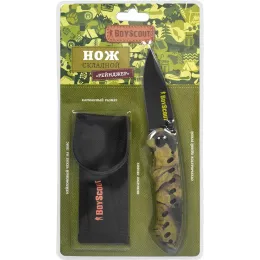 Нож складной BoyScout "Рейнджер" 61287 с чехлом