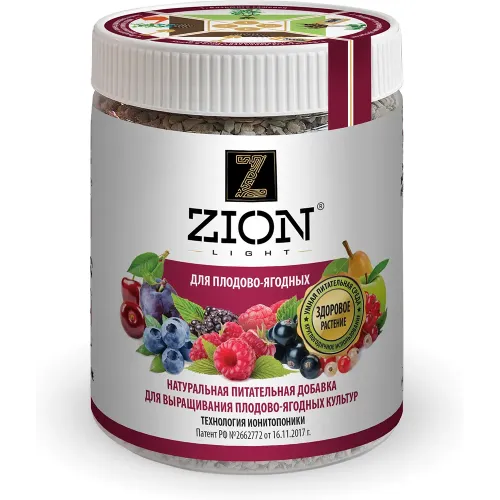 ZION Mevali daraxtlar va butalar uchun o'g'it, 450 g