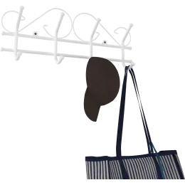 Вешалка для одежды ЗМИ Ажур 4 белый