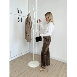 Вешалка для одежды ЗМИ Дерево белый