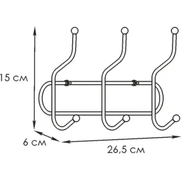 Kiyim uchun ilgich ЗМИ Дружба 3 kulrang
