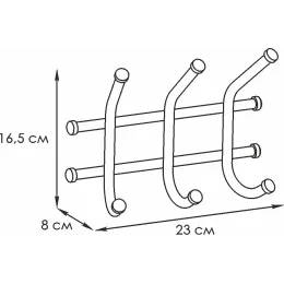 Kiyim uchun ilgich ЗМИ Норма 3 mis rang