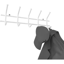 Вешалка для одежды ЗМИ Норма 5 белый