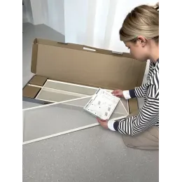 Kiyim uchun ilgich ЗМИ Валенсия 32М oq