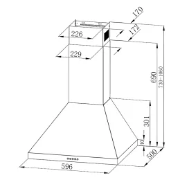 Kamin tutun tortgichlar Monsher TOP 60 B